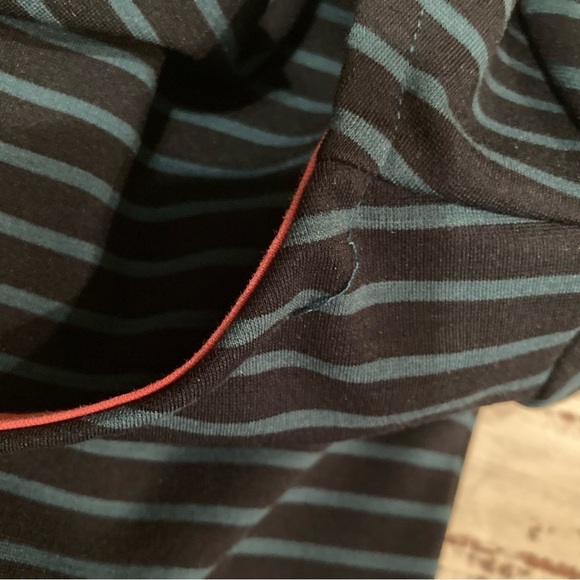 Matilda Jane Women Friends Forever Peyton Dress Roses Stripes Size Small Pockets - Picture 4 of 8